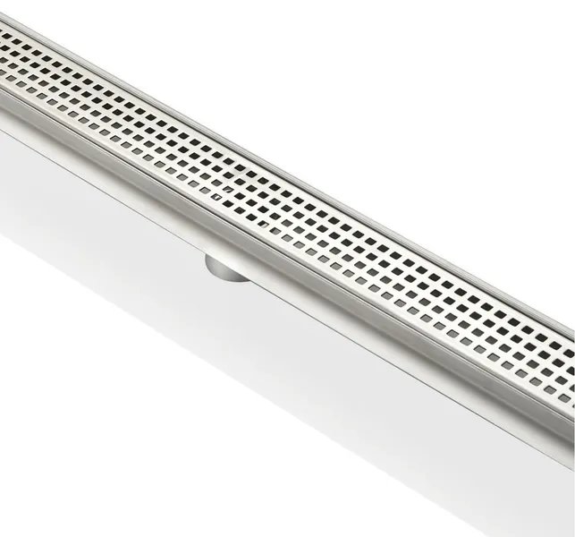 Kube 47.25" Linear Drain With Pixel Grate