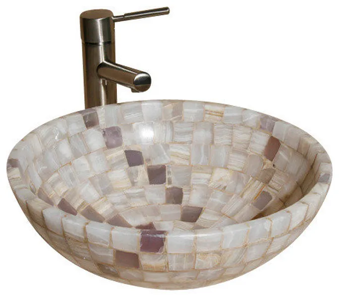 L-VMR-SS-16WL Polished #10 Vessel Sink