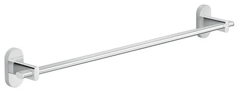 Large 24" Chrome Bathroom Towel Bar