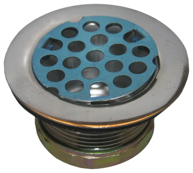 Lasco 03-1027 Flat Top Sink Strainer 1-1/2", Chrome