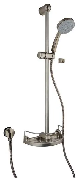 Latoscana 50PW124 Water Harmony 30 Inch Slide Bar Kit In Brushed Nickel