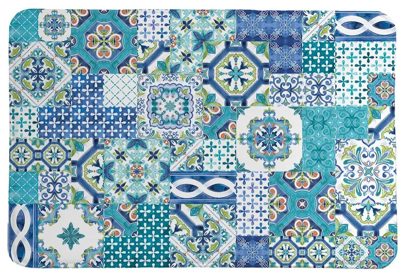 Laural Home Callisto Tiles Memory Foam Rug
