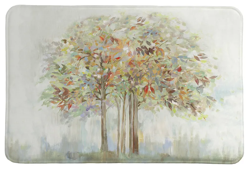Laural Home Nature's Melody Memory Foam Rug