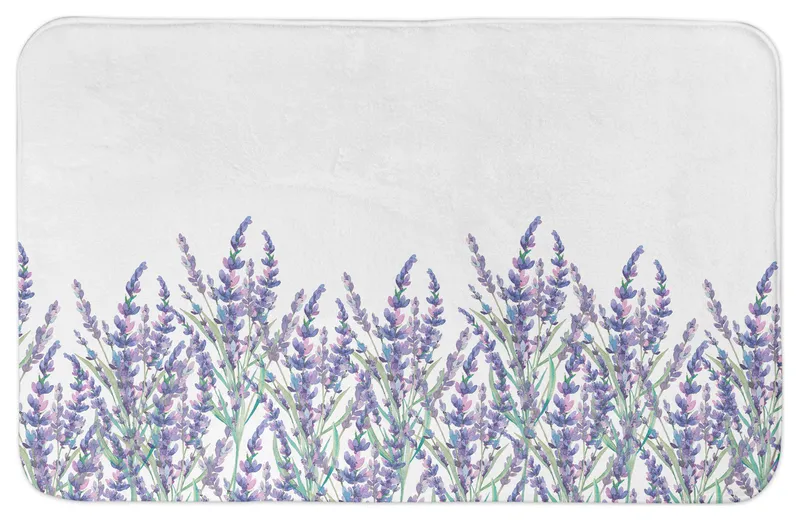 Lavendar Field 34x21 Bath Mat