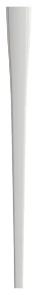 Lavita Console Leg Set Fireclay 31 in. in White