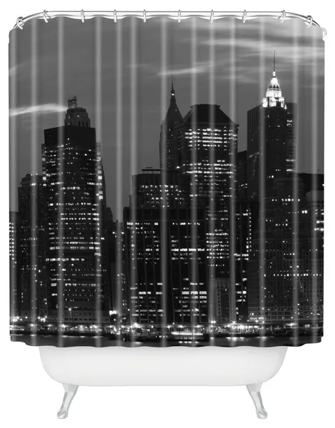 Leonidas Oxby New York Financial District Shower Curtain