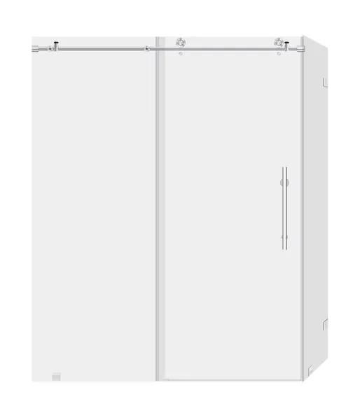 LessCare ULTRA-C Clear Shower Enclosure Chrome Finish, 56-60"x76"x34.5"