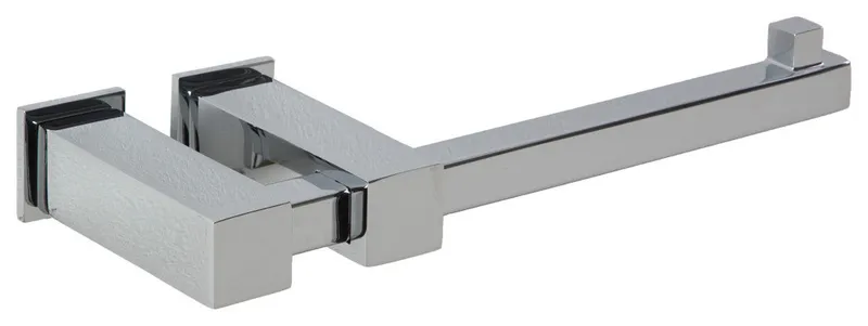 Loft Toilet Paper Holder SQU and SQU Escutcheon, Chrome