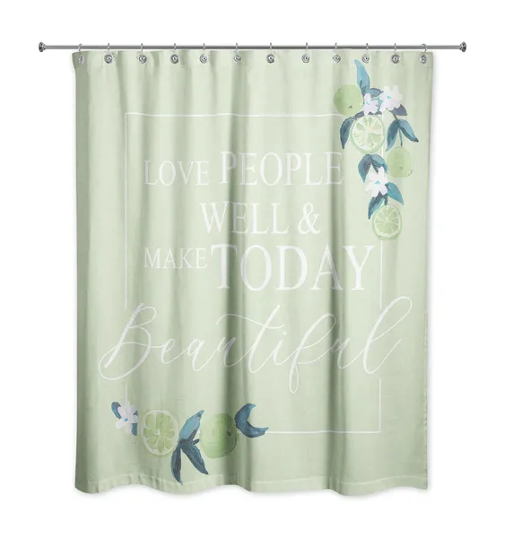 Love People 1 71x74 Shower Curtain