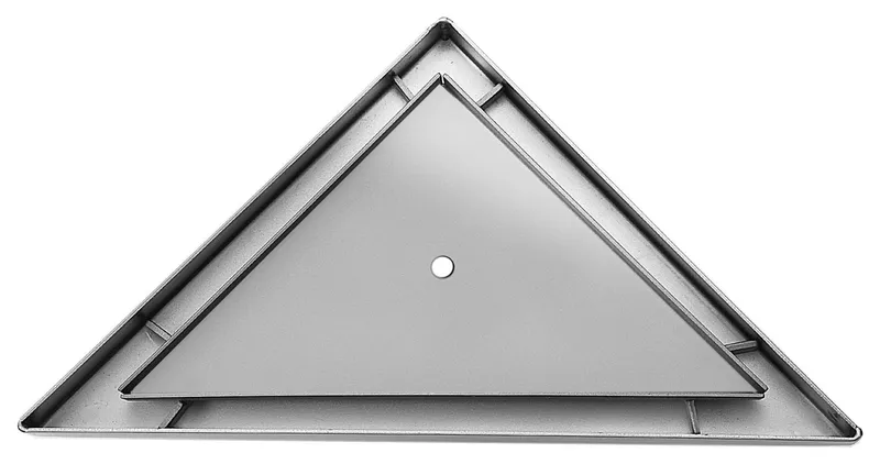 LUXE Tile Insert Triangle Drain