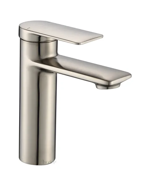 Luxier BSH07-S Single-Handle Bathroom Faucet with Drain, Brushed Nickel