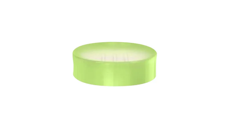 Luxurious Porcelain Bathroom Accessories, Phoenix, Alga Green, Soap Dish