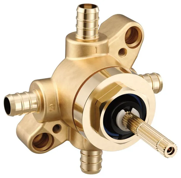M-Core 3 Or 6 Function 1/2" Pex Shower Valve