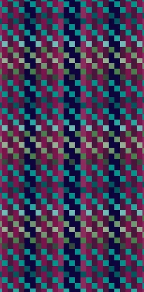 Mad for Plaid Geometric Print Bath Towel, Purple
