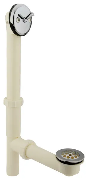 Made to Match 16" Trip Lever Waste and Overflow with Grid