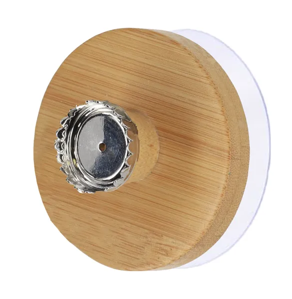 Magnetic Soap Holder Bamboo Wall Mounted Adhesive