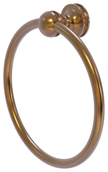 Mambo Towel Ring, Brushed Bronze