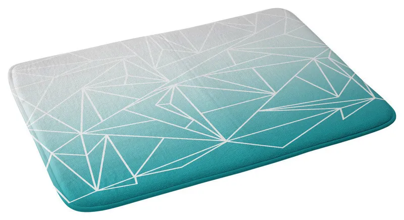 Mareike Boehmer Simplicity 1 Memory Foam Bath Mat, 17"x24"