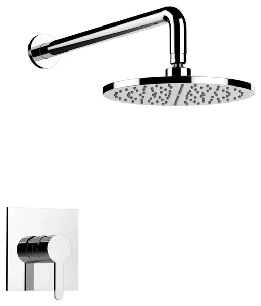 Marlo Shower Set - One Function, Polished Chrome