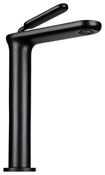Matte Black Single Handle Bathroom Vessel Sink Faucet Rv Lavatory Mixer Tap