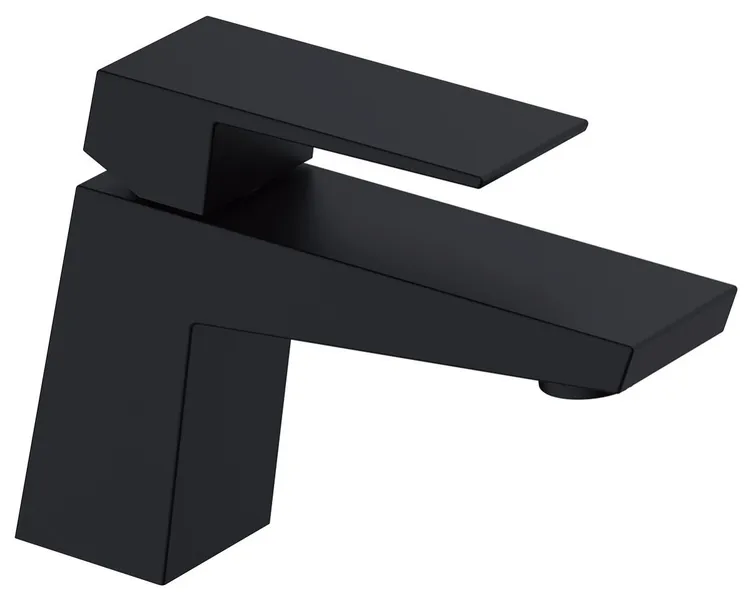 Mid-Town Single Handle Lavatory Faucet, Satin Black