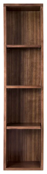 Milan 12" Storage Cabinet (tall), Mid Century Walnut