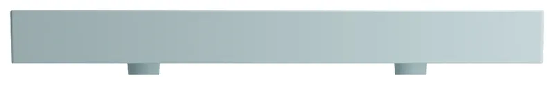 Milano Wall-Mounted Sink Fireclay  47.75 in. Double Bowl in Matte Ice Blue