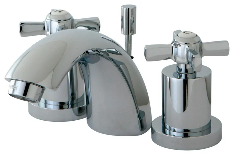 Millennium Mini Widespread Lavatory Faucet, Polished Chrome