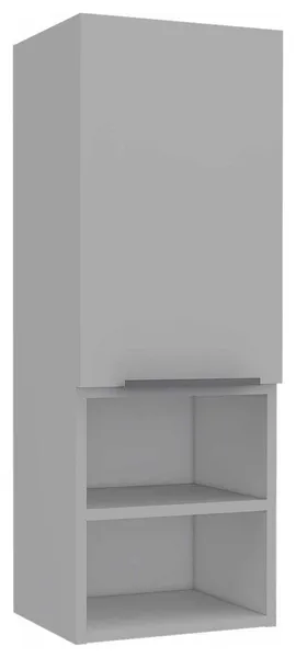 Milwaukee Medicine Cabinet with 2 Open Shelves, and 2 Inner Shelves, White