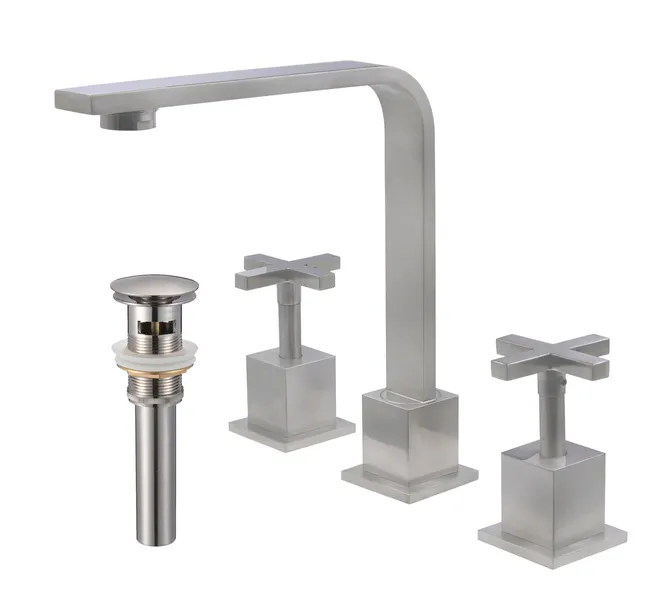 Miseno ML-NBF-836-PUD Muld 2.2 GPM Widespread Bathroom Faucet - Brushed Nickel
