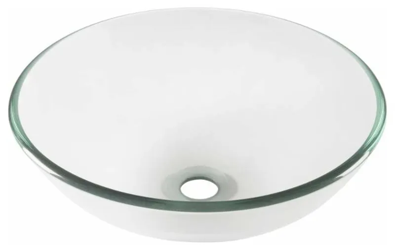 Miseno MNO-8408 Circular 16-1/2" Tempered Glass Vessel Bathroom - Oil Rubbed