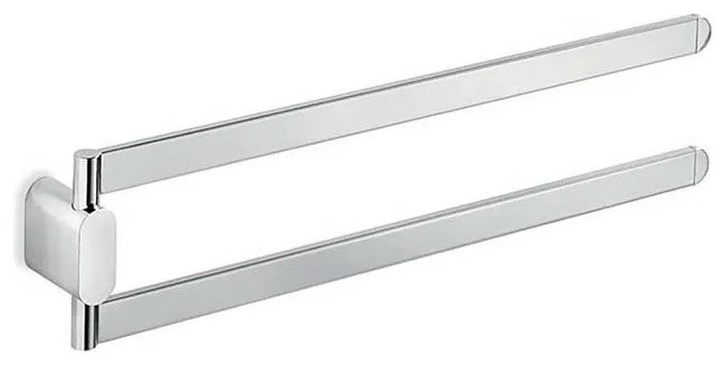 Mito A20150 Double Swing Towel Bar, Polished Chrome