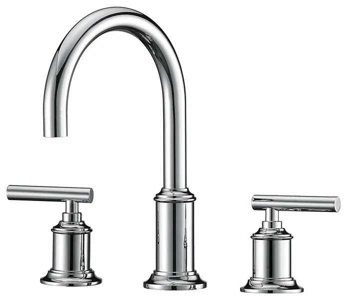 Modern Gooseneck Spout Faucet, Chrome