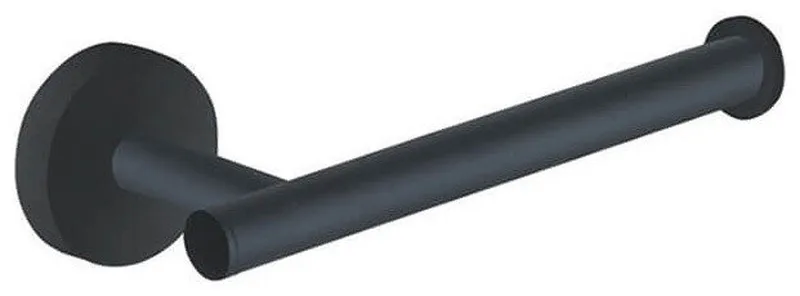Modern Matte Black Toilet Paper Holder