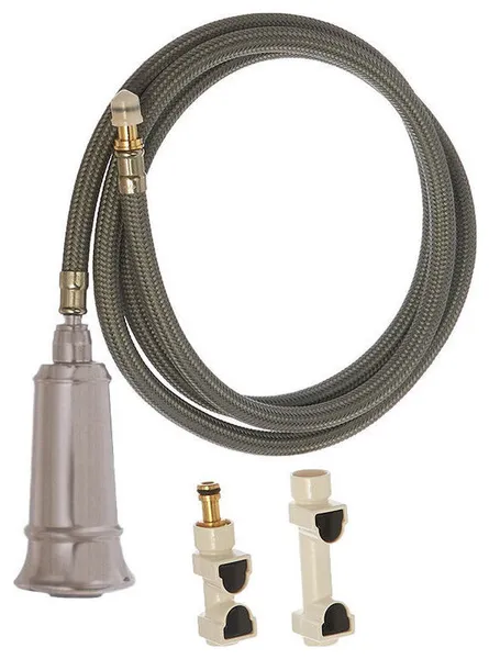 Moen 141044SL Wand & Hose Kit, Stainless Steel