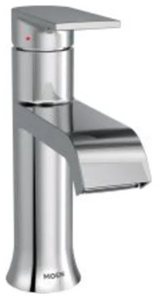Moen 6702 Genta LX Single Handle Centerset Bathroom Faucet - Chrome
