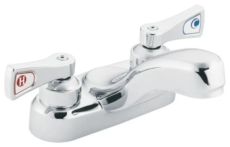 Moen 8210F05 Double Handle Centerset Bathroom Faucet - Chrome