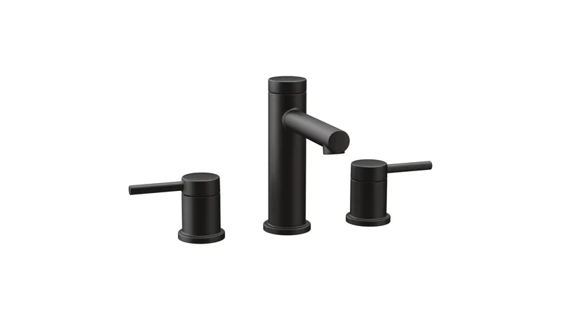 Moen Align Matte Black Two-Handle Bathroom Faucet T6193BL