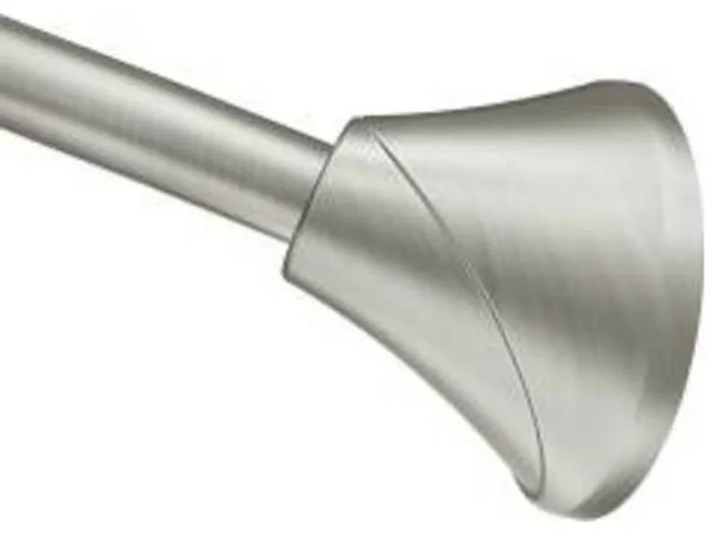 Moen CSR2172 57" - 60" Adjustable Tension Curved Shower Rod - Brushed Nickel