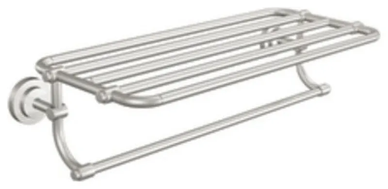 Moen DN0794 Iso 26-15/16" Stainless Steel Towel Rack - Brushed Nickel