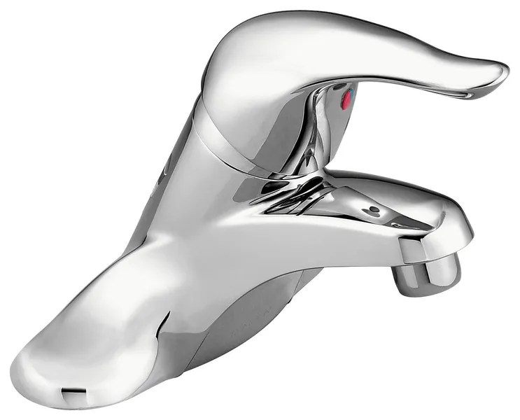 Moen L64601 Single Handle Centerset Bathroom Faucet - Chrome