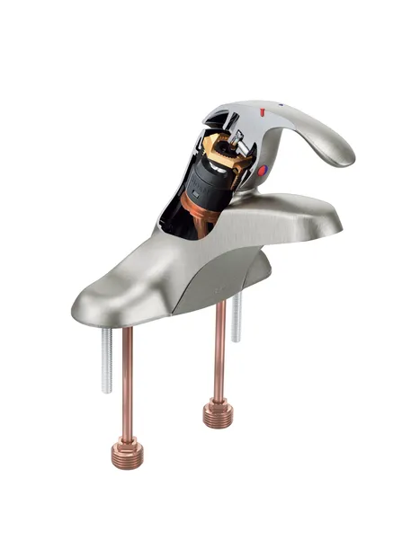 Moen M-BITION Classic Brushed Nickel One-Handle Lavatory Faucet 8430CBN
