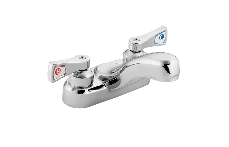 Moen M-DURA Chrome Two-Handle Lavatory Faucet 8210F05