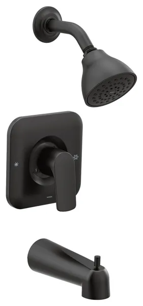 Moen Posi-Temp(R Tub/Shower Matte Black, T2813EPBL