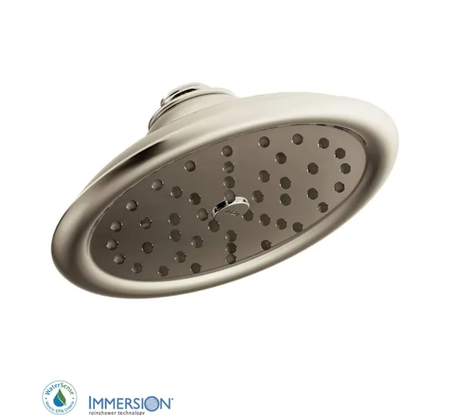 Moen S6310EPNL 7" Rainshower Shower Head from the ExactTemp Collection
