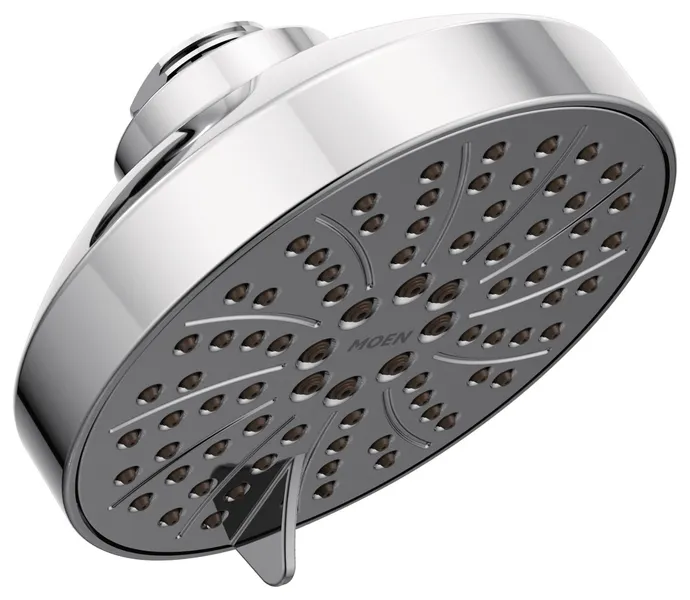 Moen Six-Function 4.5" Diameter Spray Head EcoPreform Showerhead Chrome, 6512EP
