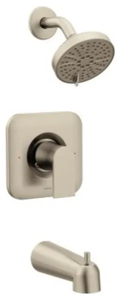 Moen T2473EP Genta LX Tub and Shower Trim Package - Brushed Nickel