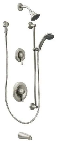 Moen T8343EP15 Posi-Temp Pressure Balanced Tub and Shower Trim - Classic
