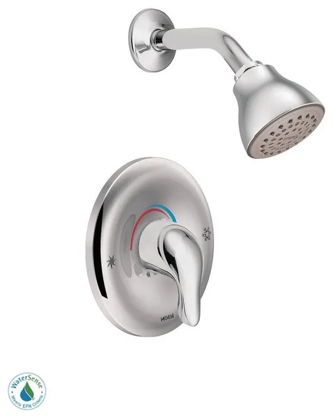 Moen TL182EP Single Handle Posi-Temp Pressure Balanced Shower - Chrome