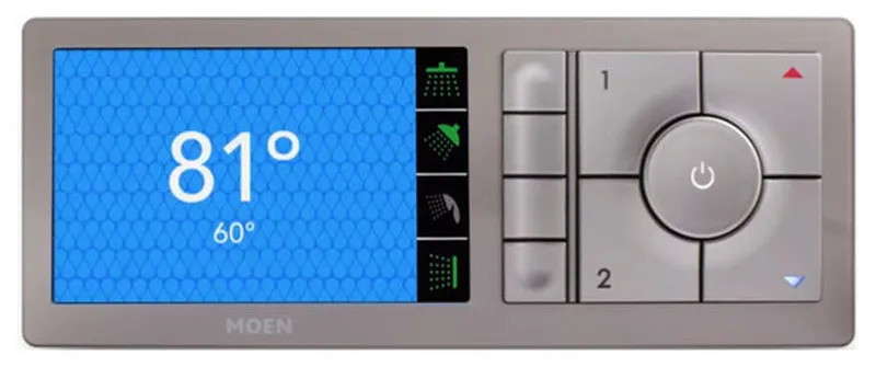 Moen TS3304 Smart Shower 4-Outlet Digital Shower Controller - Terra Beige
